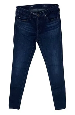 AG The Legging Ankle Stretch Dark‎ Wash Denim Super Skinny Jean thumbnail 1