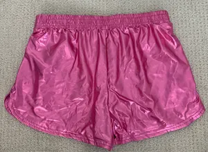 Pink Metallic Shorts Size L thumbnail 2