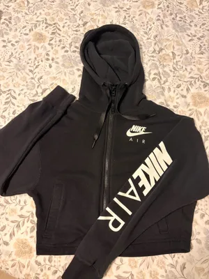 Nike Cropped Zip-Up Hoodie thumbnail 1