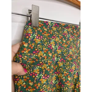 Natural Life Leggings Womens M Green Floral Liberty Print High Rise Excellent thumbnail 4
