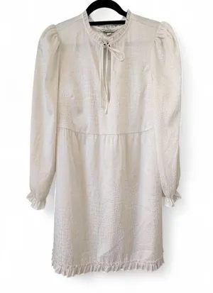 Anthropologie Dress Mini White thumbnail 2