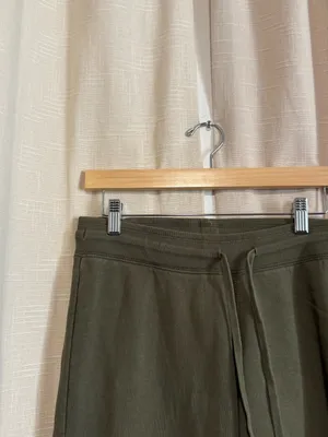 Brandy Melville Olive Green Men's Jogger Sweatpants thumbnail 2