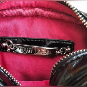 White House Black Market women’s Black Quilted Crossbody Bag with Pearl Accents thumbnail 10