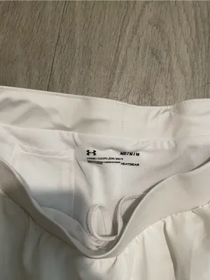 Under Armour White Women’s Performance Running Shorts thumbnail 2