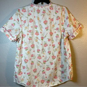 Appleseed’s Floral Print PJ set SZ:M thumbnail 3