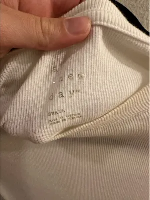 A New Day White basic tee thumbnail 2