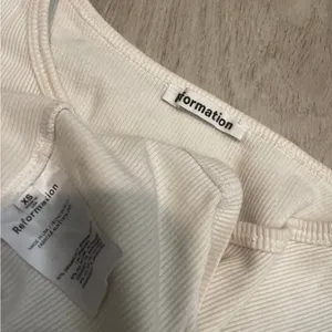 Reformation Cream Short Sleeve Tee thumbnail 2