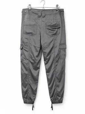 Marrakech Gray Cargo Pants Size 27 Viscose Utility Joggers thumbnail 2