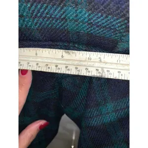 Vintage BRIGGS‎ New York Women's Plaid Bermuda Shorts Size 12 thumbnail 6