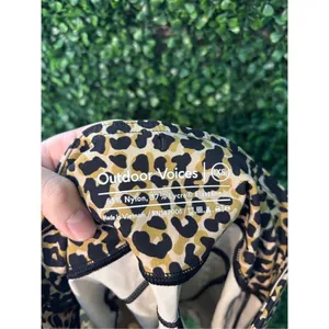 Outdoor Voices Zoom 10 Inch Leopard Compression Shorts Size XS NWT thumbnail 2