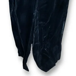 Vintage‎ Black Velvet Pearl Beaded Maxi Slip Dress 90s Formal Evening Size 10 thumbnail 11