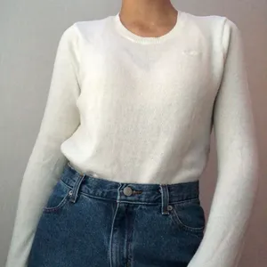 Hollister white  knit sweater! thumbnail 1