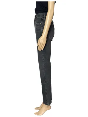 AGOLDE High Rise Stovepipe Jeans, Metal, 24” thumbnail 6