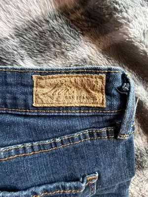 Levi's Straight Leg Jeans Dark Wash thumbnail 4