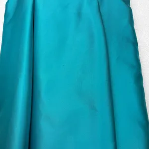 Adrianna Papell Teal Strapless Pleated Midi Dress Evening Formal‎ thumbnail 2