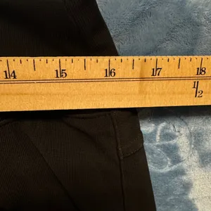 1909 | Halara High Waisted Wide Leg Pockets Yoga‎ Trousers Black Womens L thumbnail 3
