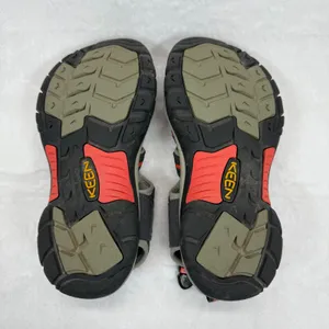 Keen Waterproof Water Newport Hiking Sandals Shoes Gray Orange Accent Size‎ 8 thumbnail 13