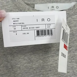 NWT IRO Tarika Sleeveless Crewneck Top Padded Shoulder Size XS Organic Cotton thumbnail 6