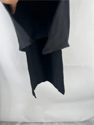 Old Navy Fitted Sleeveless Halter Rib-Knit Midi Dress Black S NWT thumbnail 7