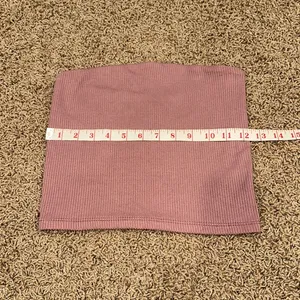 American Eagle mauve pink small tube top thumbnail 5