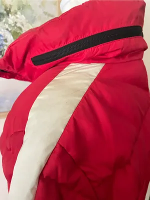 BOGNER FIRE + ICE Down Puffer Ski Jacket Red White Stripe Medium US 8 thumbnail 12