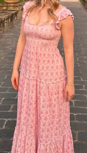 Loveshackfancy Chessie Maxi Dress thumbnail 1
