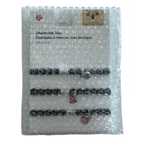 Lululemon Charm Hair Ties 3 Pack Black/Silver thumbnail 4
