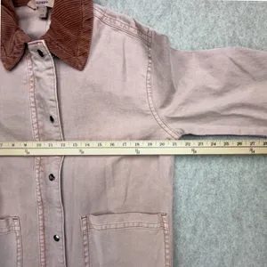 Old Navy Barn Jacket Women S Canvas Utility Workwear Outdoor Coastal Grandma Zip thumbnail 8
