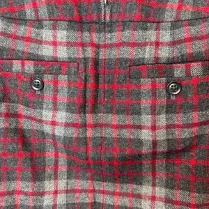Gap Tartan Plaid Mini Skirt Wool Blend Lined Size 2 thumbnail 5