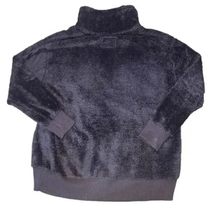 Member's Mark Women's Large Navy Blue Half Zip Sherpa Pullover Sweater‎ thumbnail 3