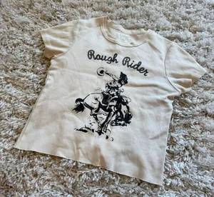 Brandy Melville Rough Rider Tee Shirt thumbnail 1