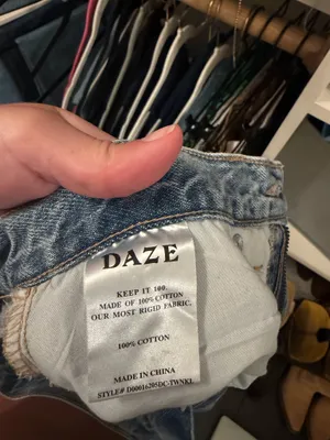 Daze Studded Wide Leg Jeans Blue Size 0 thumbnail 5