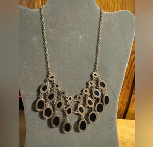 Simply Vera Wang Gold Tone Statement Necklace thumbnail 4