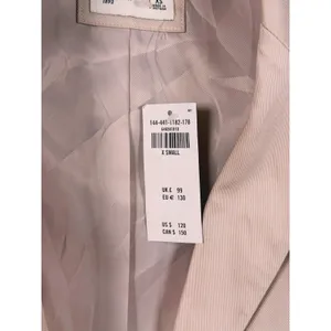 Abercrombie & Fitch Womens Slim Blazer XS Tan Tailored Old Money Academia Career thumbnail 5