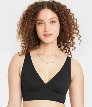 Auden Luxury Collection Plunge Bralette thumbnail 1