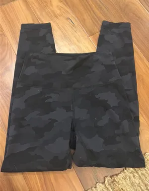 Lululemon Wunder Under Camo Leggings  thumbnail 1