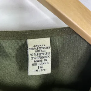 Amanda Smith Womens Y2K Green‎ Faux Suede Sleeveless Maxi Dress Size 14 Earthy thumbnail 6