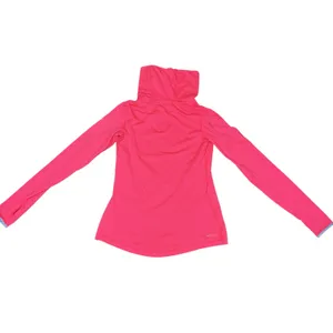Nike Pro Hyperwarm Funnel Neck Dri-FIT Top Medium Neon Coral thumbnail 10