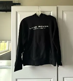 PacSun black mens land rover Hoodie thumbnail 1