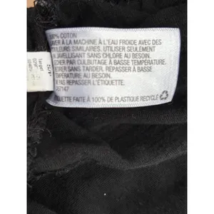 Liz Lange Maternity Target Black Short Sleeve Ruched Side T-Shirt Small S/P thumbnail 3