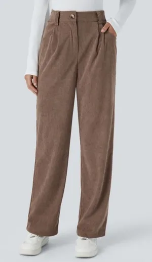 Halara Baggy Corduroy Pocket Pants in Size Medium thumbnail 1