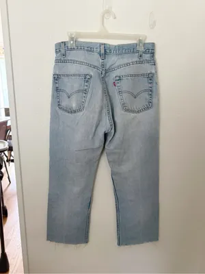 Vintage Levi's 505 Straight Leg Jeans Sz 6 thumbnail 3