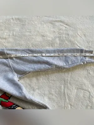 Peanuts Christmas Charlie Brown Gray Sweater size XS thumbnail 7
