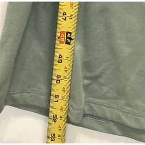 SO XS Green Knit Tiered Boho Maxi Dress Sleeveless Square Neck Polyester Spandex thumbnail 2