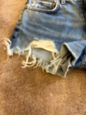 Aviator Nation Stoked Jean Denim Shorts Size 24 thumbnail 8