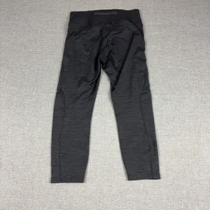 Outdoor Voices Leggings Womens M Gray Striped Mid Rise Ankle Pockets Yoga Gym thumbnail 8