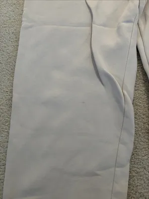 Nike Cream Beige Swoosh Joggers thumbnail 4