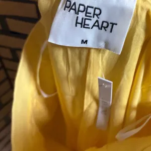 Paper Heart Yellow Midi Skirt Size Medium‎ thumbnail 6