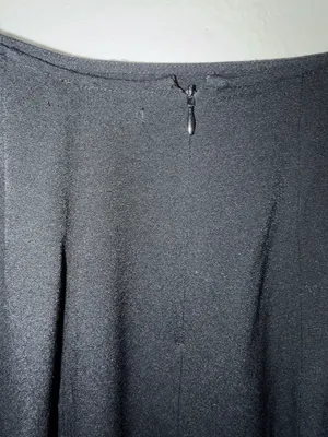 Reformation Black High Slit Maxi Skirt Size 2 thumbnail 4