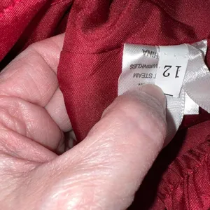Gorgeous New Lavetir Red Satin Pageant/Prom/Bridesmaid Gown! thumbnail 8